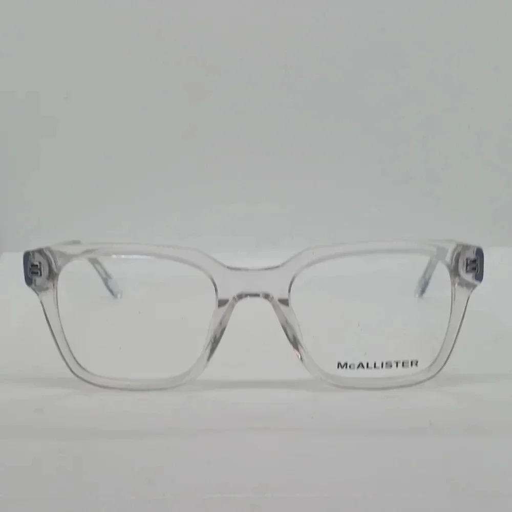 NWT WOMEN'S MCALLISTER EYEGLASS FRAMES MC4503 CRYSTAL CLEAR
